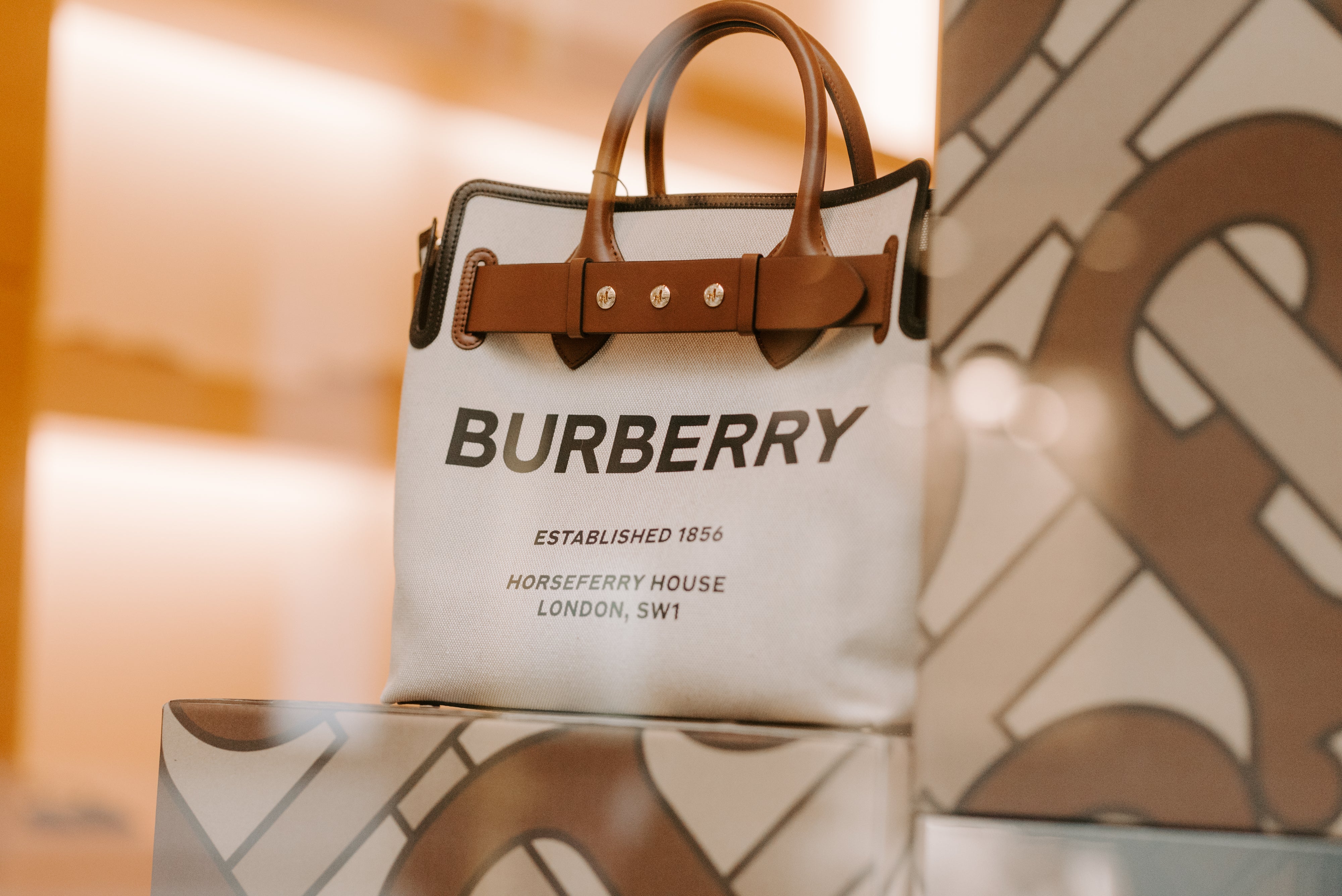 Burberry, Bags, Vintage Burberry London Tote Bag